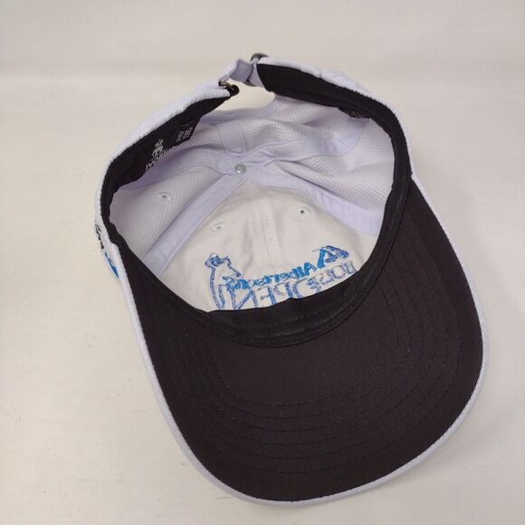 Albertson's Boise Open Presented Chevron Slideback Hat White OS Ivory Headwear - Picture 6 of 9